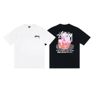 Stussy Stock Logo ग्राफिक टी-शर्ट