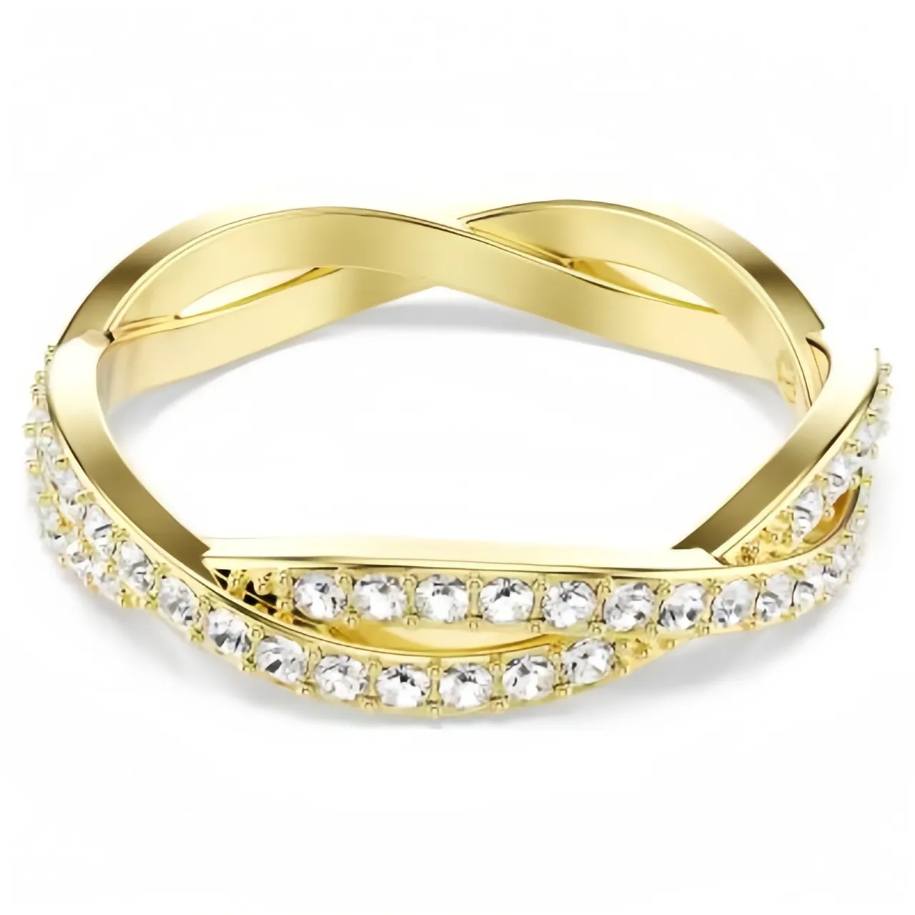 Swarovski Plata Transparente Corte Cushion Piedra Central Halo Pavé Collar 3