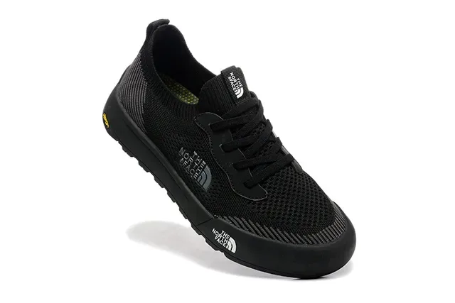 The North Face আর্মি গ্রিন হোয়াইট নিট উপর লো-টপ সিলুয়েট লাইফস্টাইল স্নিকার 6