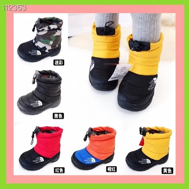 The North Face ThermoBall Boot أسود أطفال حذاء ثلج 4