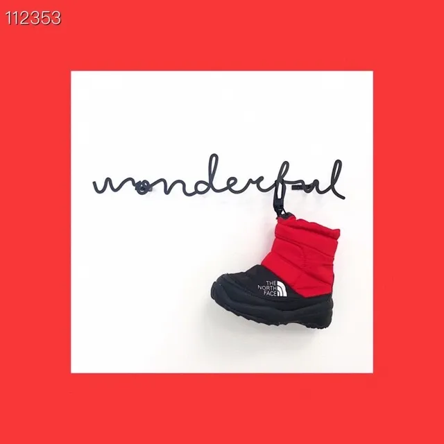The North Face ThermoBall Boot أسود أطفال حذاء ثلج 5