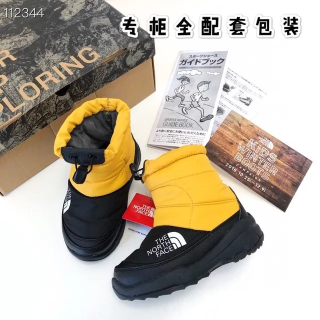 The North Face ThermoBall Boot أسود أطفال حذاء ثلج 10