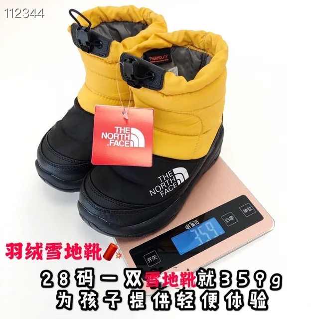 The North Face ThermoBall Boot أسود أطفال حذاء ثلج 16