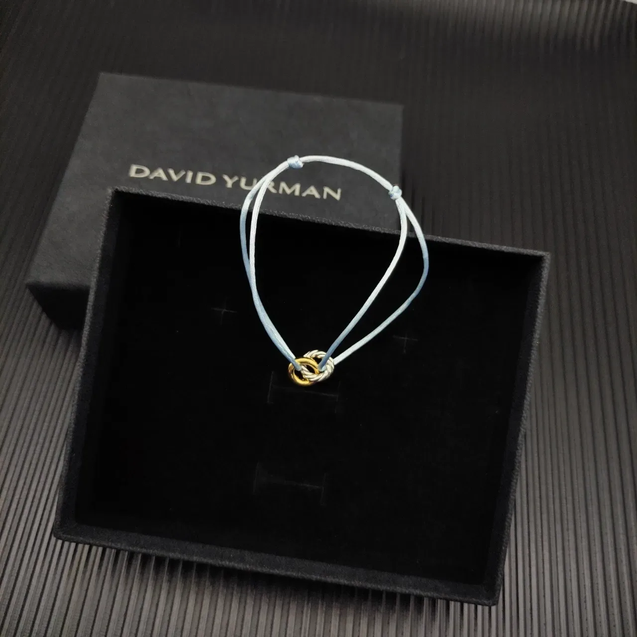 Tiffany & Co. HardWear Pulsera de Cordón Azul Claro 2