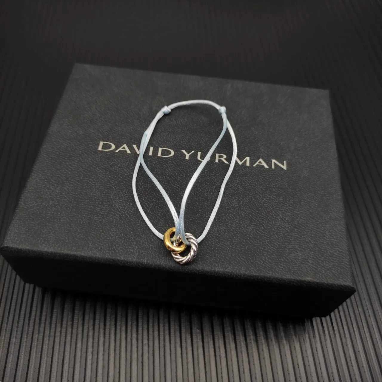 Tiffany & Co. HardWear Pulsera de Cordón Azul Claro 5