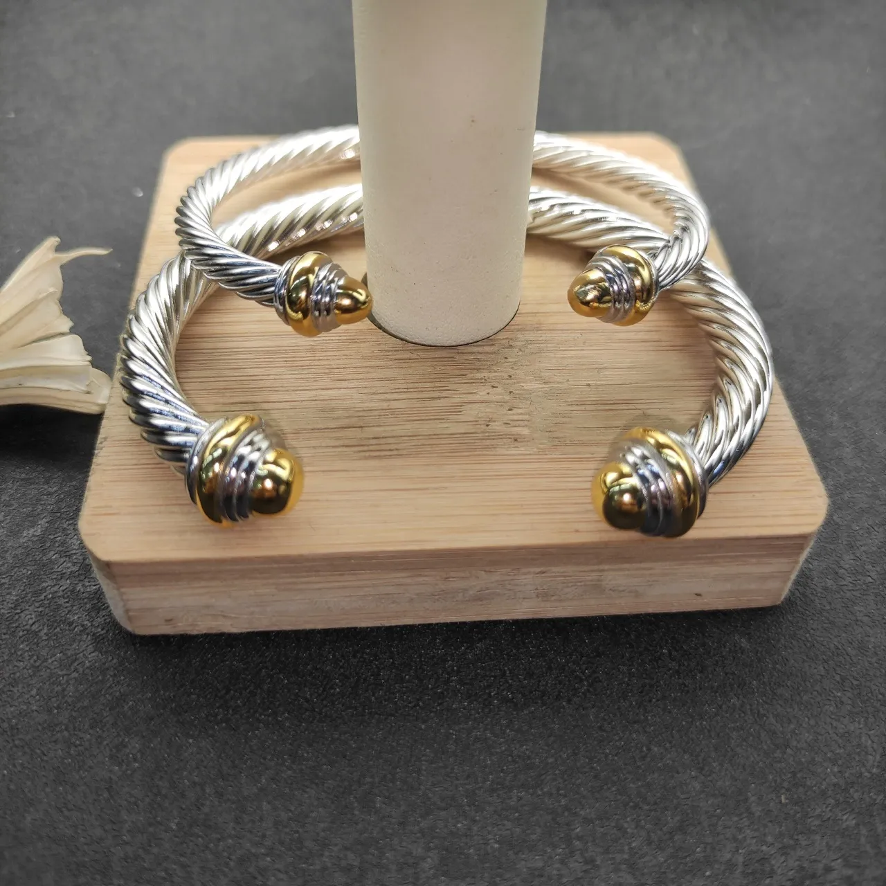 Tiffany & Co. HardWear Twisted Cable Two-Tone Bracelet 2