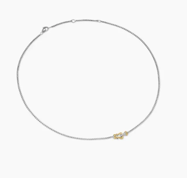 Tiffany & Co. HardWear 双色调 锁扣坠饰项链 9