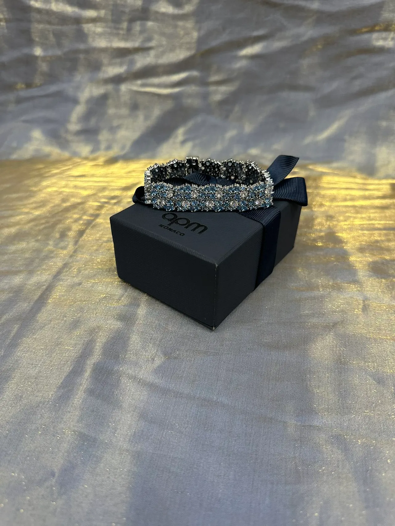 Tiffany & Co. Pavé Crystal Floral Cuff Bracelets 6