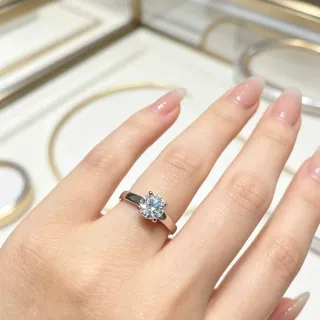 Tiffany & Co. Tiffany Setting राउंड ब्रिलियंट सोलिटेयर रिंग