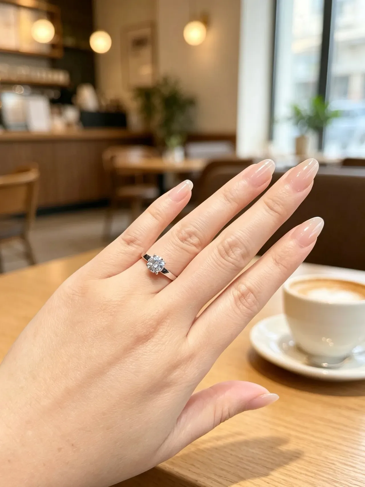 Tiffany & Co. Tiffany Setting राउंड ब्रिलियंट सोलिटेयर रिंग 9