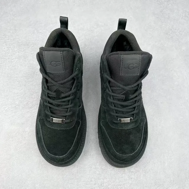 UGG 黑色 高帮 麂皮和网面 鞋面 雪靴 2