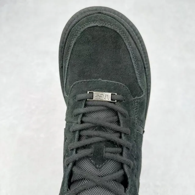 UGG 黑色 高帮 麂皮和网面 鞋面 雪靴 4