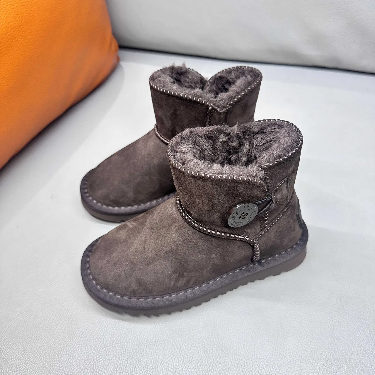 UGG Classic Mini Chestnut Snow Boots 13