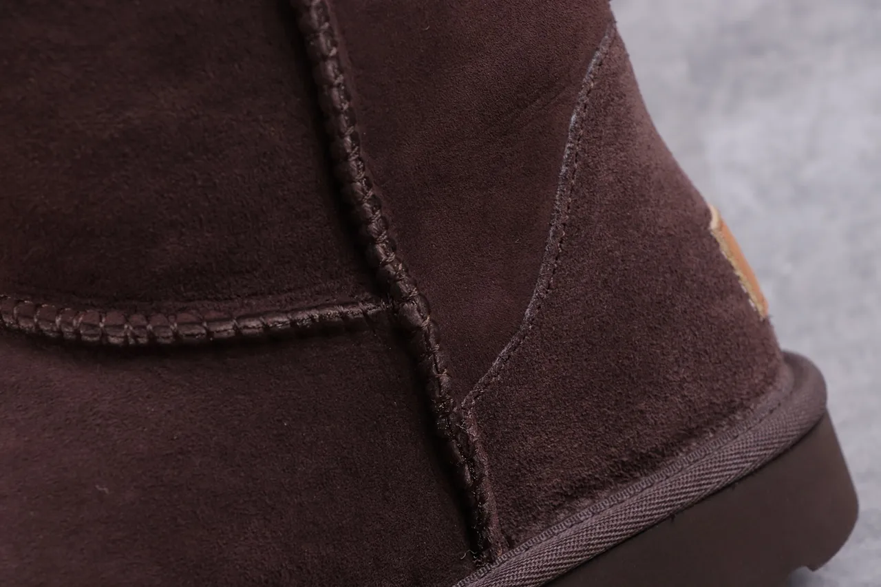 UGG Classic Tall Botas de Rodilla de Ante Marrón Forradas con Cordero 3