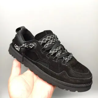 UGG Tasman Black Suede Lifestyle Sneakers