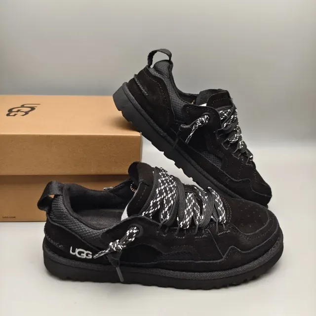 UGG Tasman Tênis Lifestyle de Camurça Preto 6