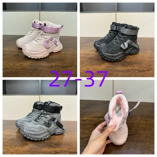 UGG Tasman Pink Purple Chunky Tread Sole Dual Lace-and-Strap Closure Snow Boots