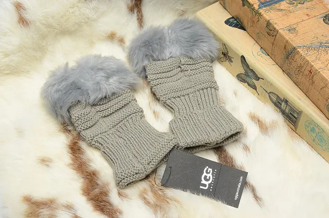 UGG Tasman vermelho branco ribeteado forro sintético punho tricot luvas 10