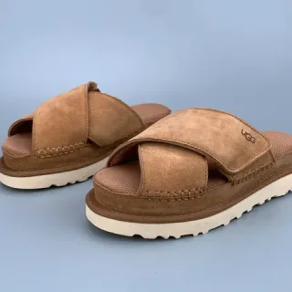 UGG Tasman Tan Ante Correa Cruzada Plataforma Zapatillas