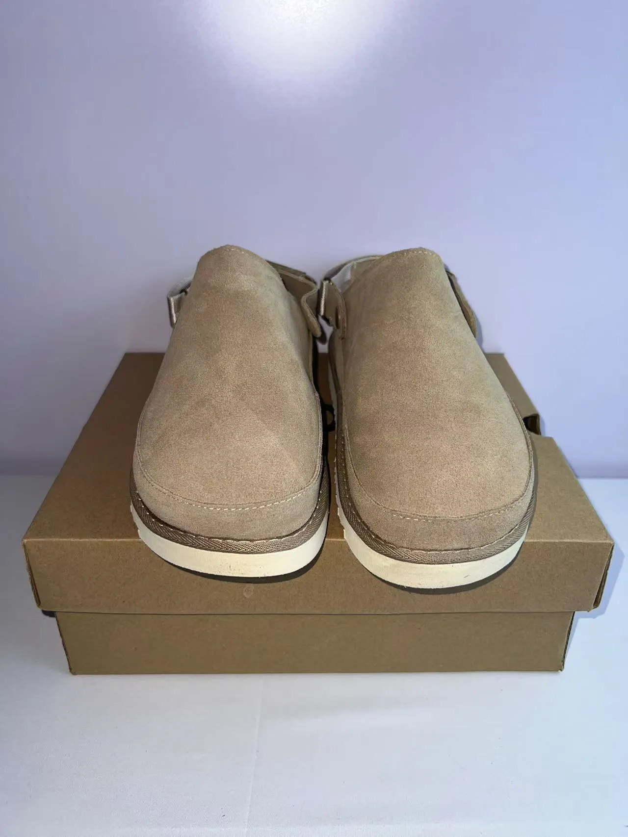 UGG Tasman Tan zueco de plataforma de ante 6