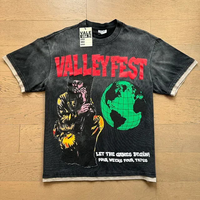 Vale Forever Valley Fest 酸洗印花T恤 3