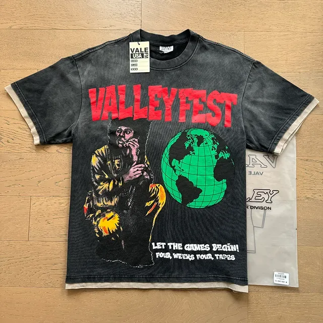 Vale Forever Valley Fest 酸洗印花T恤 4