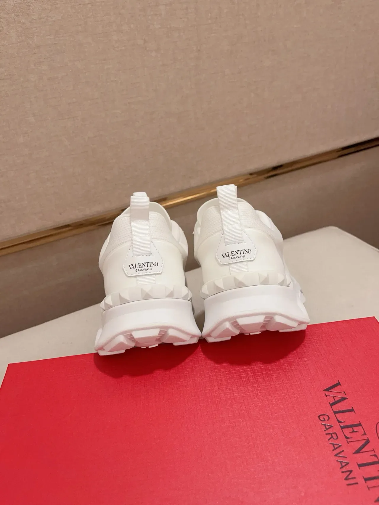 Valentino Garavani White Chunky Lifestyle Sneakers 4