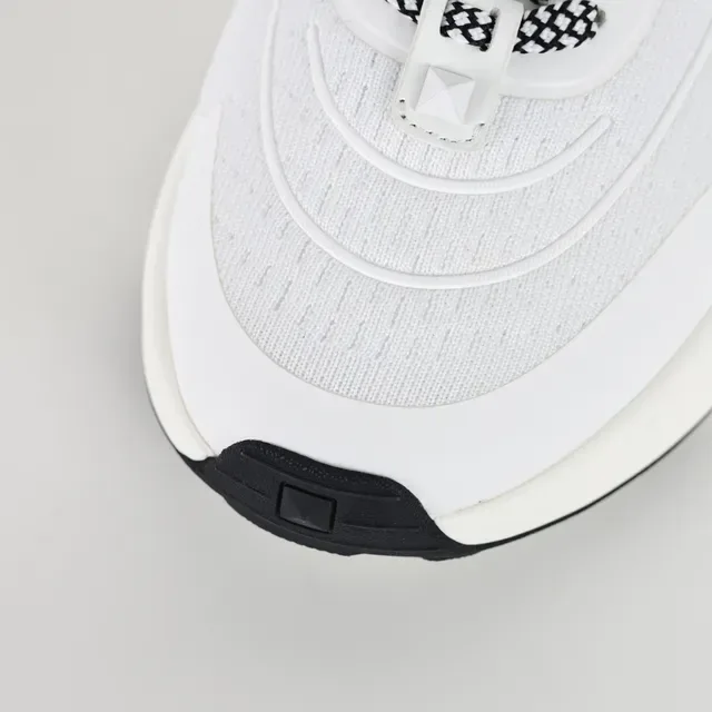 Valentino Open White and Black Lifestyle Sneakers 5