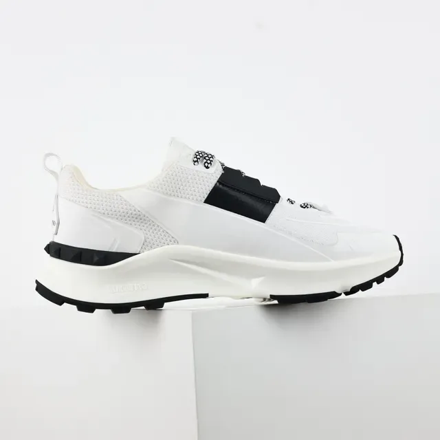 Valentino Open White and Black Lifestyle Sneakers 7
