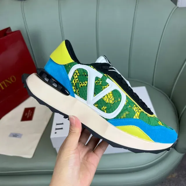 Valentino Run Away tênis lifestyle jacquard floral multicolor 4