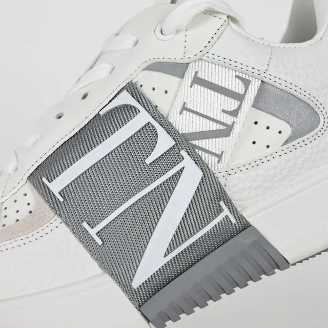 Valentino VLTN zapatillas lifestyle blanco y gris 6