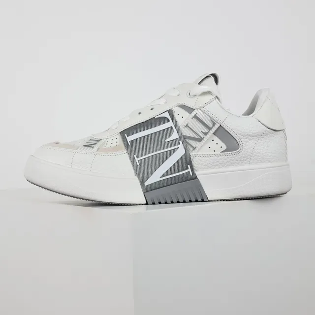 Valentino VLTN zapatillas lifestyle blanco y gris 9