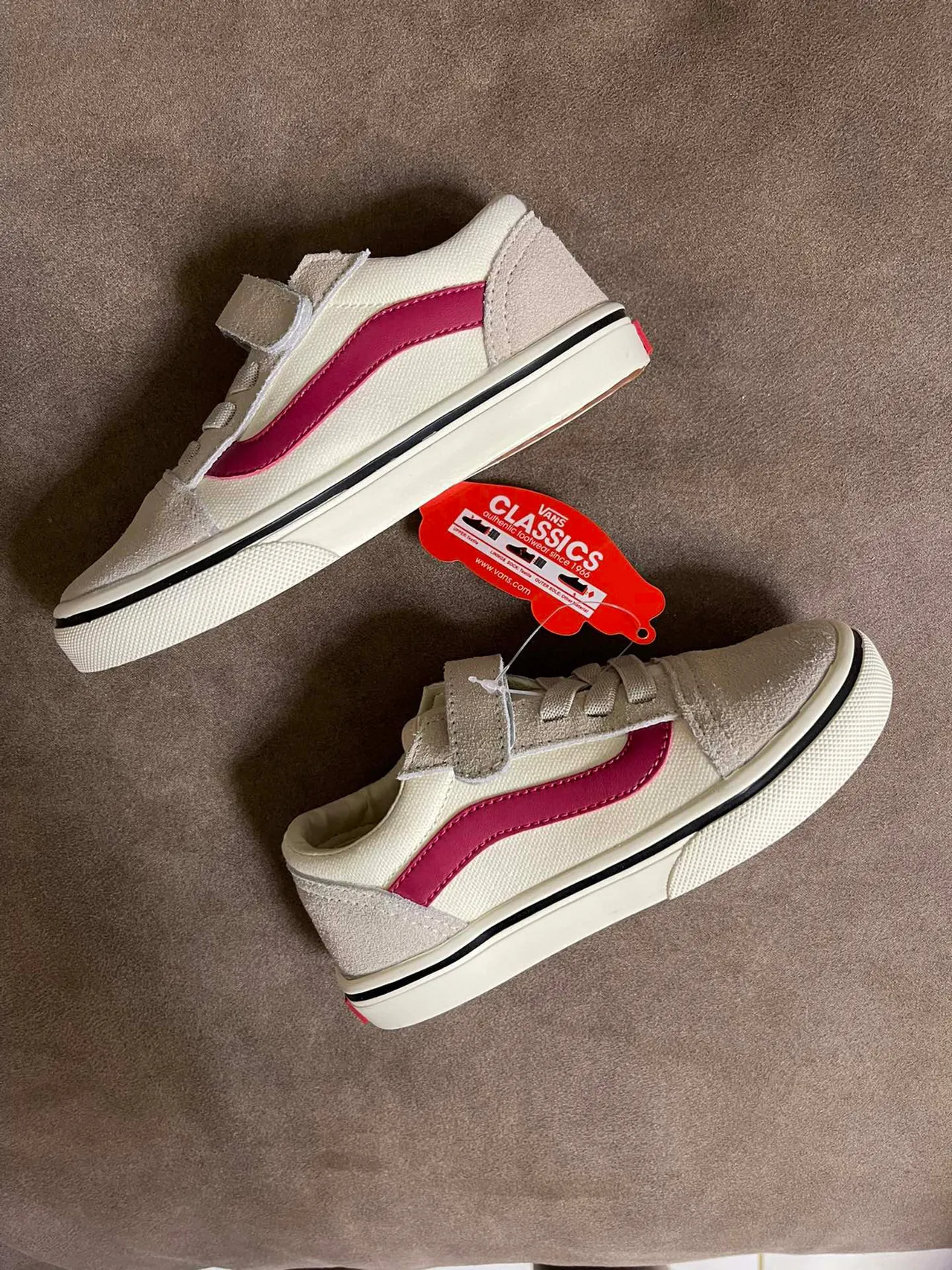 Vans Old Skool أزرق وبنفسجي منخفض القمة كومبو قماش مخمل أحذية تزلج 10